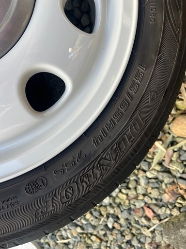 ラパンLC純正タイヤホイルセット　美品！