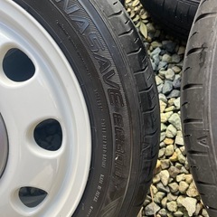 ラパンLC純正タイヤホイルセット　美品！の画像