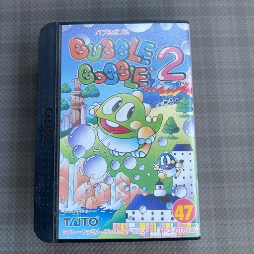 バブルボブル2 ファミコン　タイトー　コレクション引退品