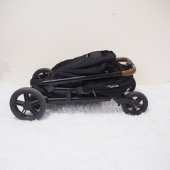 nuna ヌナ ベビーカー タボ キャビア AB型 新生児　レザー 黒 カトージの画像