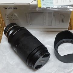 タムロンレンズ　70－180mm　F 2.8 Di III VXD　Sonyの画像