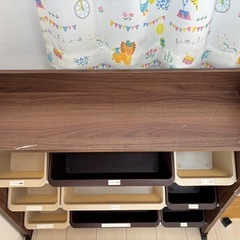 【最終値下げ】早い者勝ち！子ども用おもちゃ収納ラックの画像