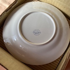 お皿19cm　新品未使用①の画像