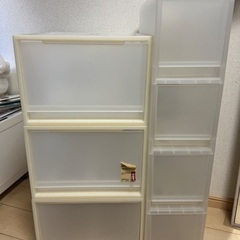 無印良品収納ケース　大小セット譲ります(早い者勝ち)