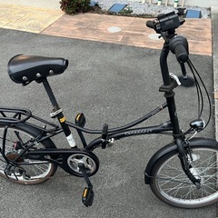 折りたたみ自転車🚲黒