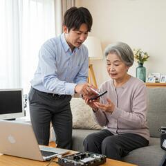 無料体験付き【訪問型】スマホ、パソコン、なんでも教室【お試し0円】の画像