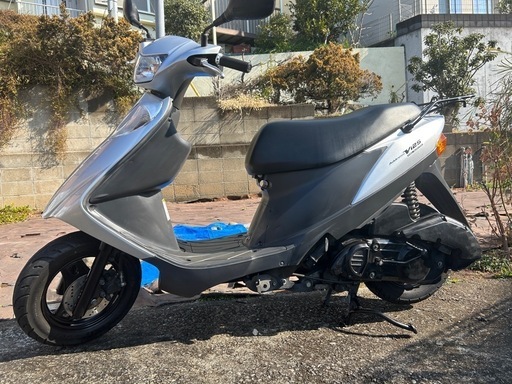 【自賠責付き】アドレスV125 スズキ 125ccバイク車体4stFI＠神奈川県川崎市麻生区より