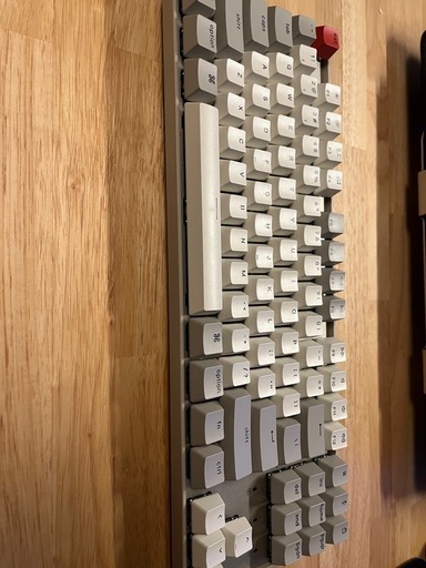 Keychron K8 メカニカルキーボード グレー ホワイト