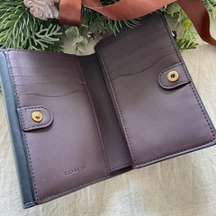 coach ストゥディオ ミディアム ウォレット 二つ折り財布　の画像