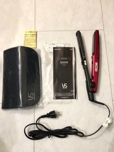 展示未使用品 VIDAL SASSOON magic shine ストレートアイロン VSS-7102/RJ