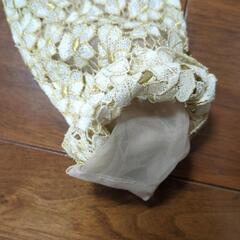 花柄レース　ワンピース　9号の画像