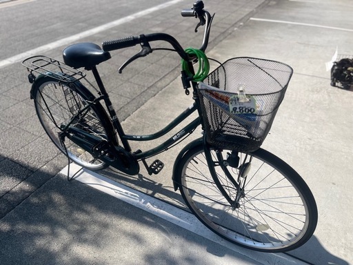 大人用】整備済 丸石 マイルド 26型 中古自転車 婦人車 緑色 <自転車の