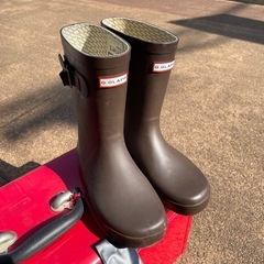 21センチの長靴　レインブーツ　21㎝