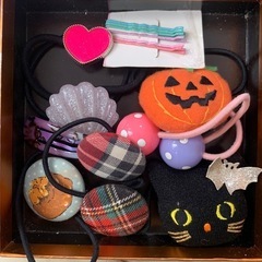 子供　小学生　ガール　ヘアセット　髪飾り　ゴム　まとめ売り