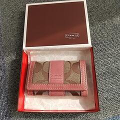値下げ　COACHキーホルダー