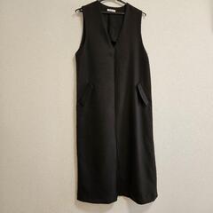 classicalelf  ポケット付 Vネック ワンピース