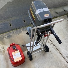 スズキ5馬力船外機　燃料タンク付き
