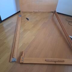 ダブルベッド フレーム マットレス（敷パットも）の画像