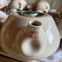 九谷焼:貫入茶器セット:Z14の画像