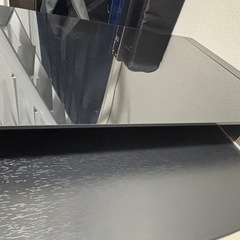 L字机　デスク　黒の画像