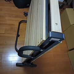 3/20まで中古 アイリスプラザ 折りたたみベッド 桐 すのこ の画像