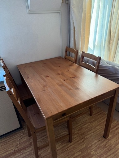【再募集】IKEA ダイニングテーブルセット