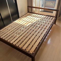 無印良品、ダブルベットフレーム の画像