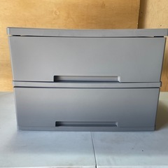 チェスト　引き出し2段　プラケース　衣装ケース