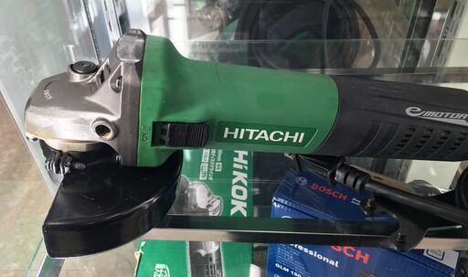 HITACHI 125mm 電子ディスクグラインダー G13VE 2015年製 中古