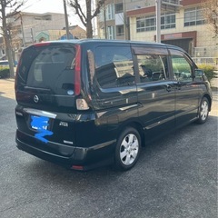 日産　セレナ‼️60000キロ❣️福祉車両❗️車検有り！中古車　ステーションワゴン　ワンボックス　ブラック　愛知県名古屋市の画像