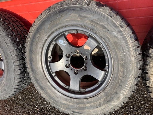 17x7.5J アルミホイール　スタットレス265/65/R17 4本セット