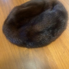 ファーの帽子