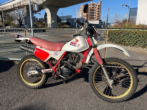 XL200R　MD14　ゴールドホイール　実動　愛知より