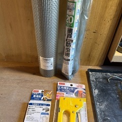 金網、網戸、工作用カッター