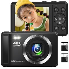 【値下げ！！】【新品未使用】デジカメ 4K 6400万画素 30...