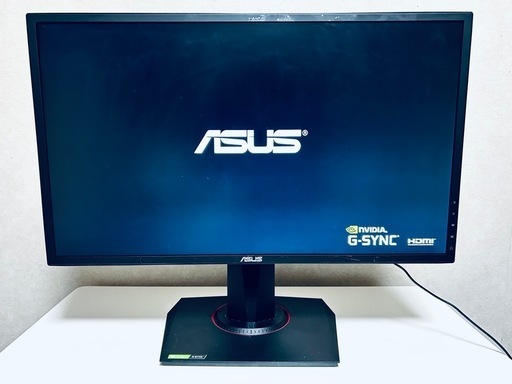 動作品 ASUS モニター PC 昇降 VG248QG パソコン 中古 高さ調整ディスプレイ