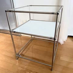 OEN furniture オイエン ファニチャー ガラステーブル モジュール家具の画像