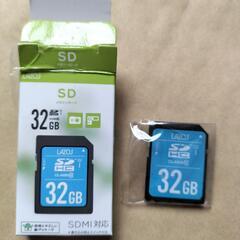 未使用品 32GB SDカード3枚の画像