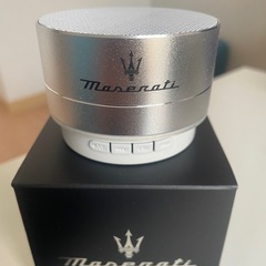 【新品】マセラティ　Bluetooth スピーカーの画像