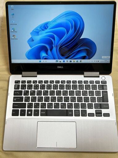 Dell Inspiron 7386 Win11pro エクセル・ワードOK i5-8世代CPU メモリ8GB SSD256GB 内蔵バッテリー新品【美品】