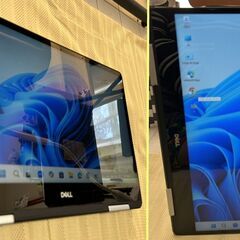 Dell Inspiron 7386 Win11pro エクセル・ワードOK i5-8世代CPU メモリ8GB SSD256GB 内蔵バッテリー新品【美品】 の画像