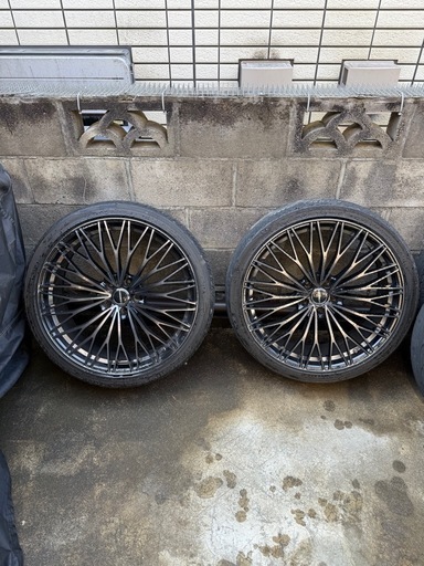 レアマイスター21インチ245/35-21.4本タイヤ付き