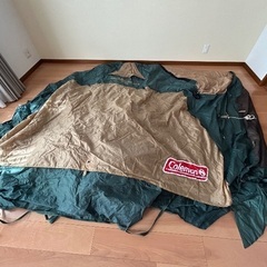 Coleman コールマン トンネルコネクトスクリーンタープ 中古の画像