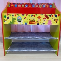 トイザらス限定　子供部屋　絵本ラック　棚　トイザらス　おもちゃ箱