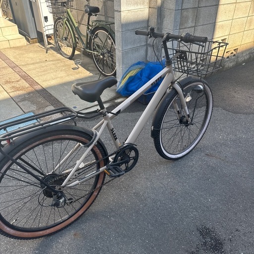 30%OFF】27インチ シティサイクル POLARIS 6段変速 LEDオートライト 