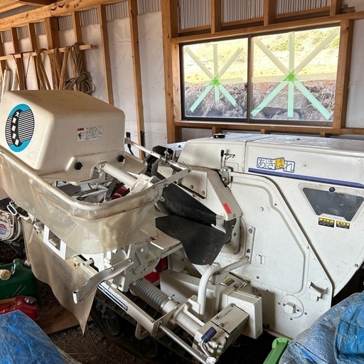 決まりました。中古！脱穀機。三菱