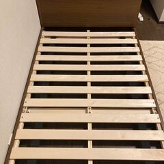 シングルベッド（ブラウン）