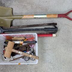 スコップその他小物工具