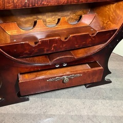 引き渡しがきまりました！　チェロ型ワインラックの画像