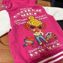 ヒスミニ パーカー 90サイズの画像